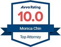 Avvo Rating 10.0 | Monica Chin | Top Attorney