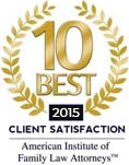 10 Best 2015 Client Satisfaction | American Institute Of Family Law Attorneys